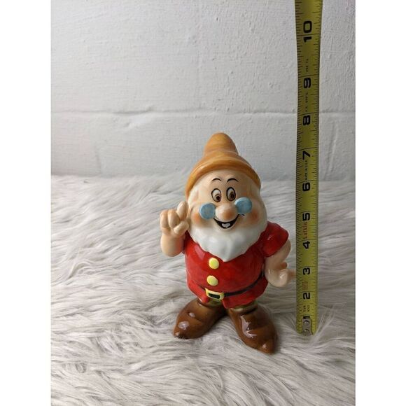 Snow white and The Seven Dwarfs Large‎ Full Ceramic Set from 70's Made in Japan - Picture 12 of 14